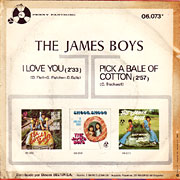 [7'] JAMES BOYS / Keep Moving / Sally Don't You Run